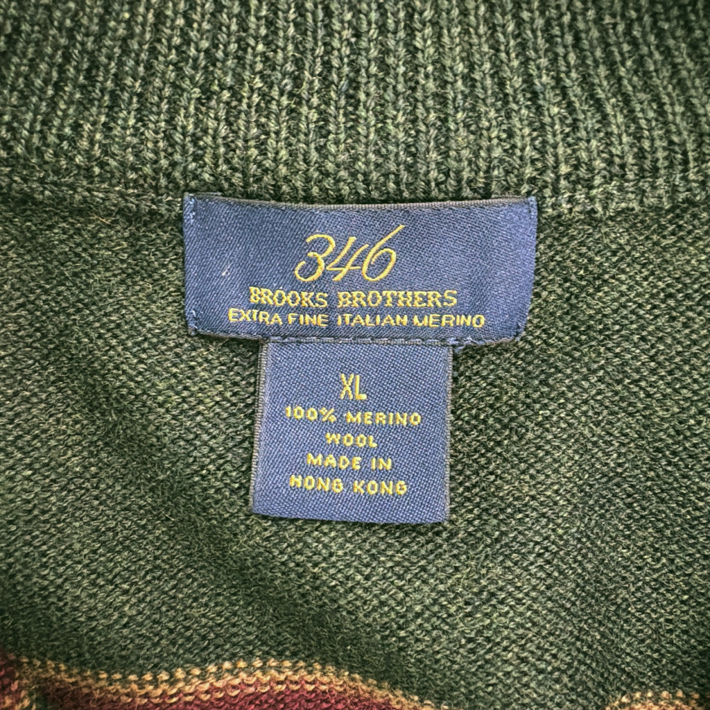 Brooks Brothers Half Zip Sweater