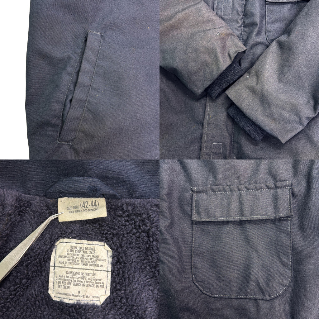 90s U.S.NAVY Military Jacket