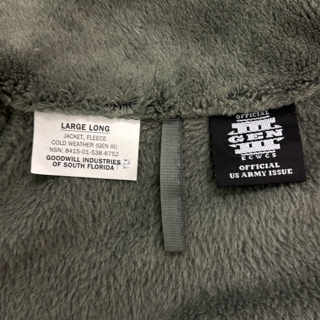 U.S.ARMY ECWCS GEN3 Level3 Fleece Jacket Military Jacket