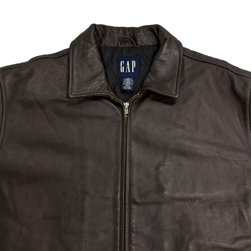 90s GAP Leather Jacket