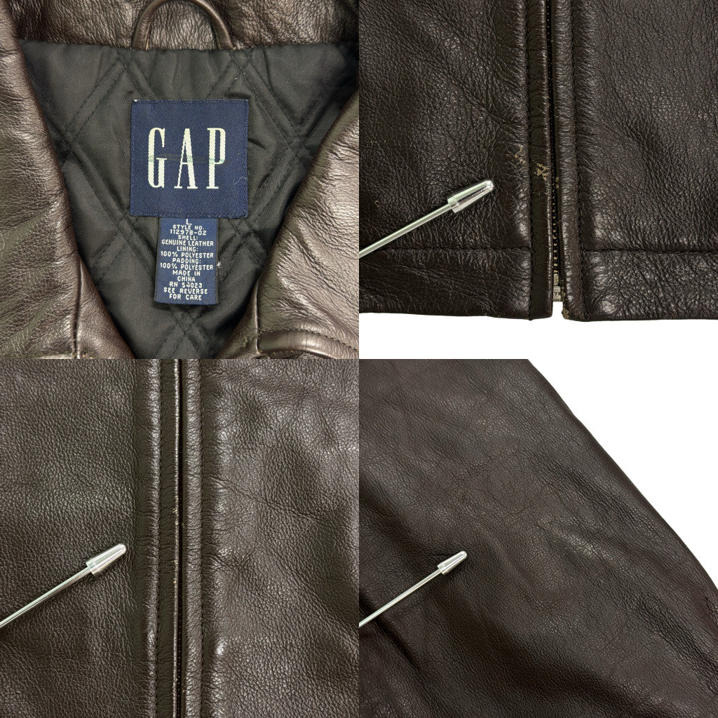 90s GAP Leather Jacket