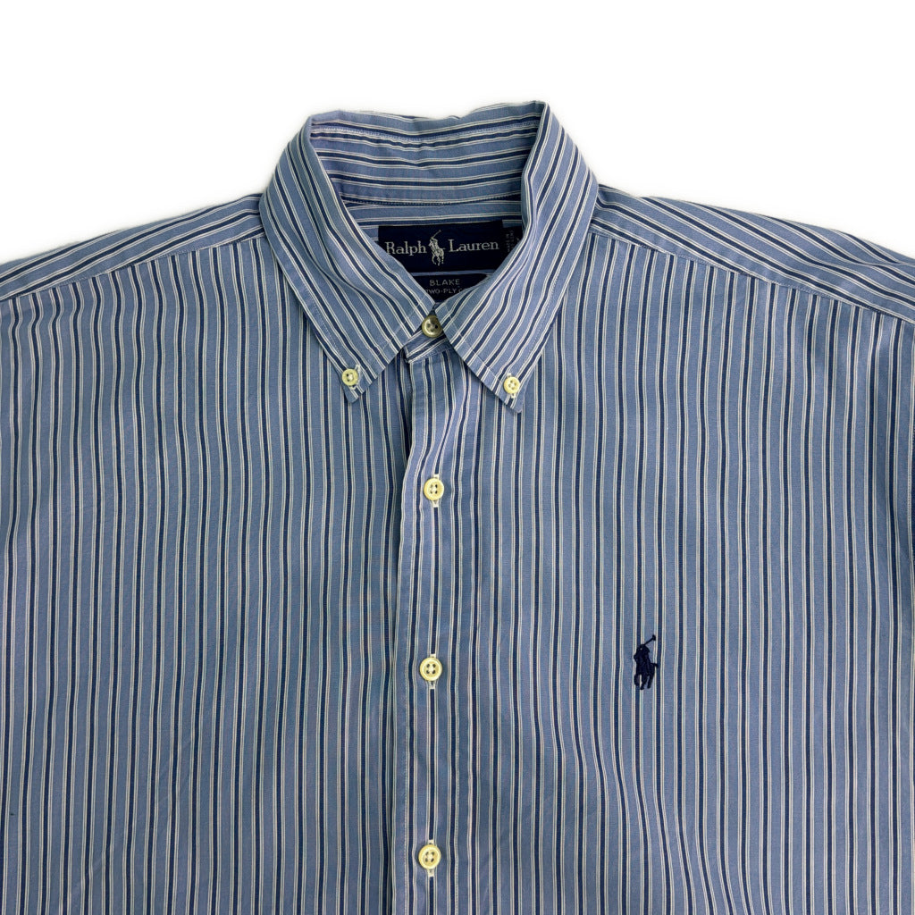 90s RALPH LAUREN BLAKE Stripe Shirt