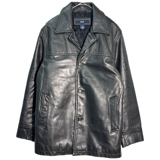 00s GAP Leather Car Coat