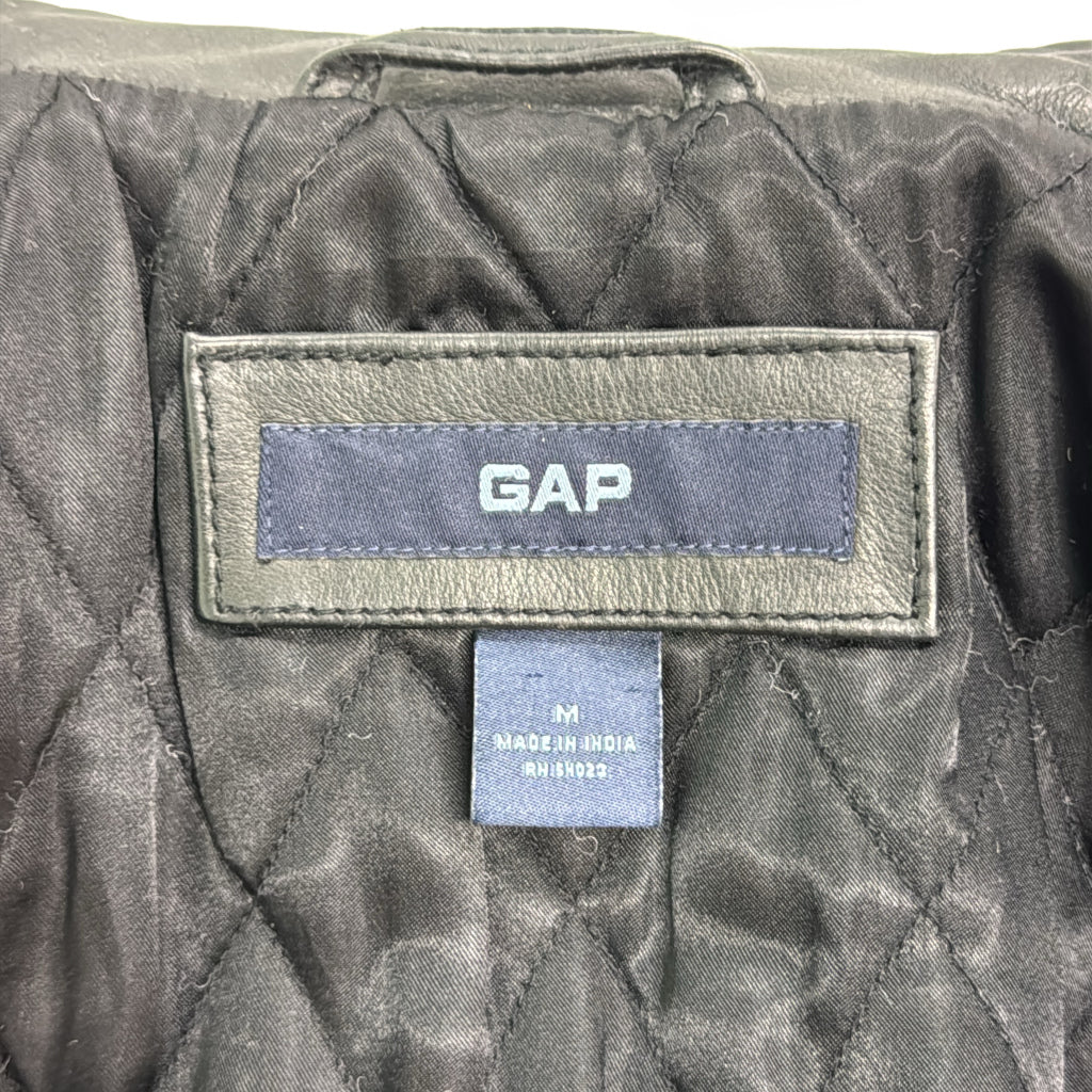 00s GAP Leather Car Coat