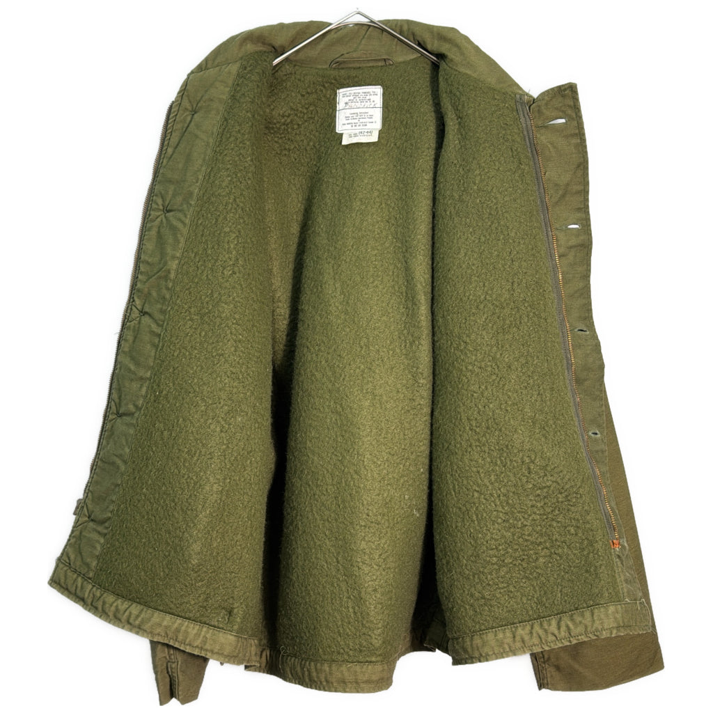 80s U.S.NAVY A-2 Deck Jacket Military Jacket
