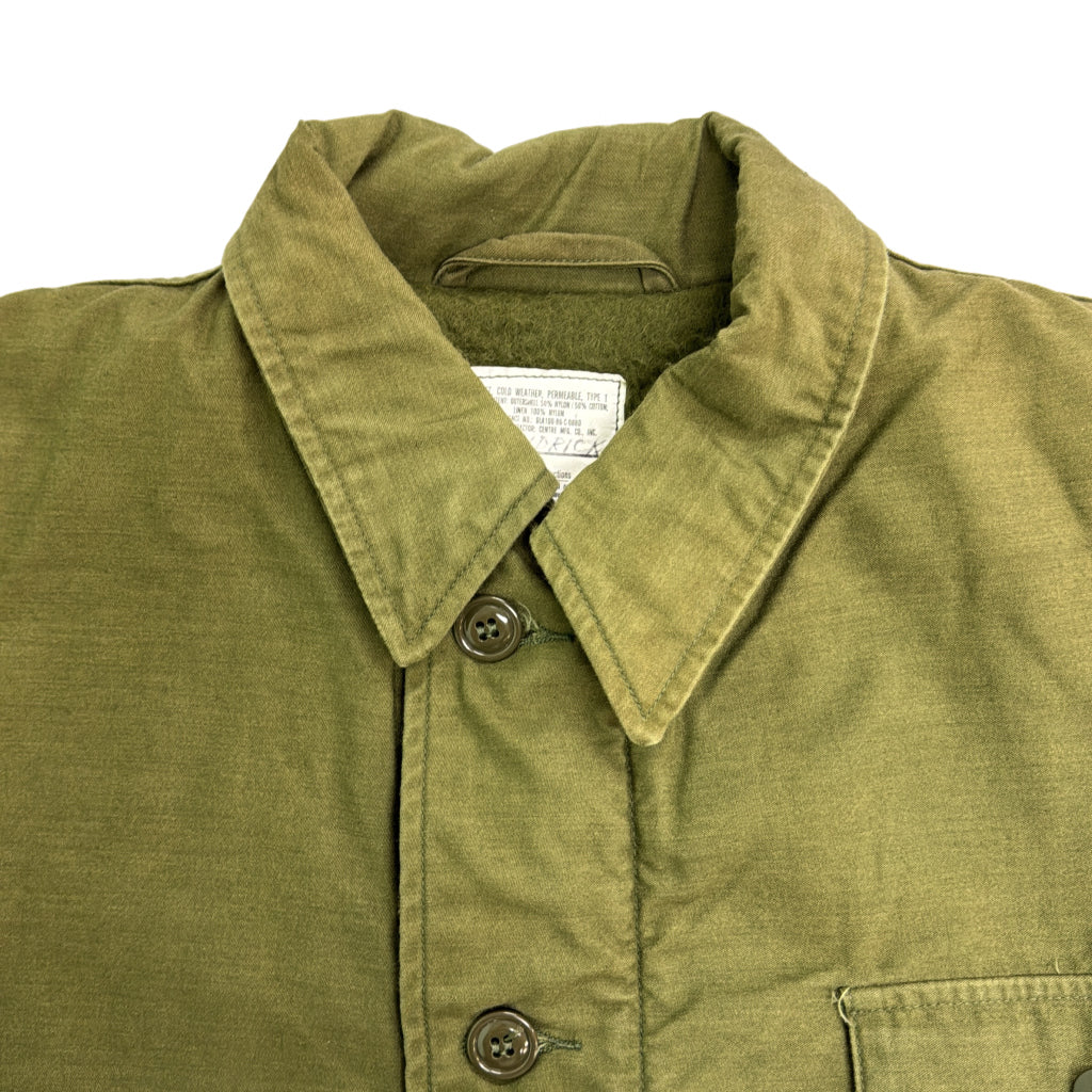 80s U.S.NAVY A-2 Deck Jacket Military Jacket