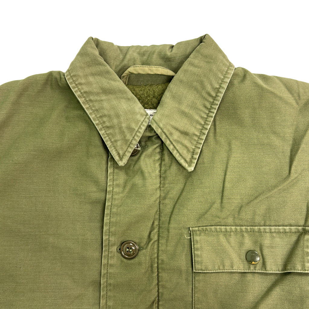 80s U.S.NAVY A-2 Deck Jacket Military Jacket