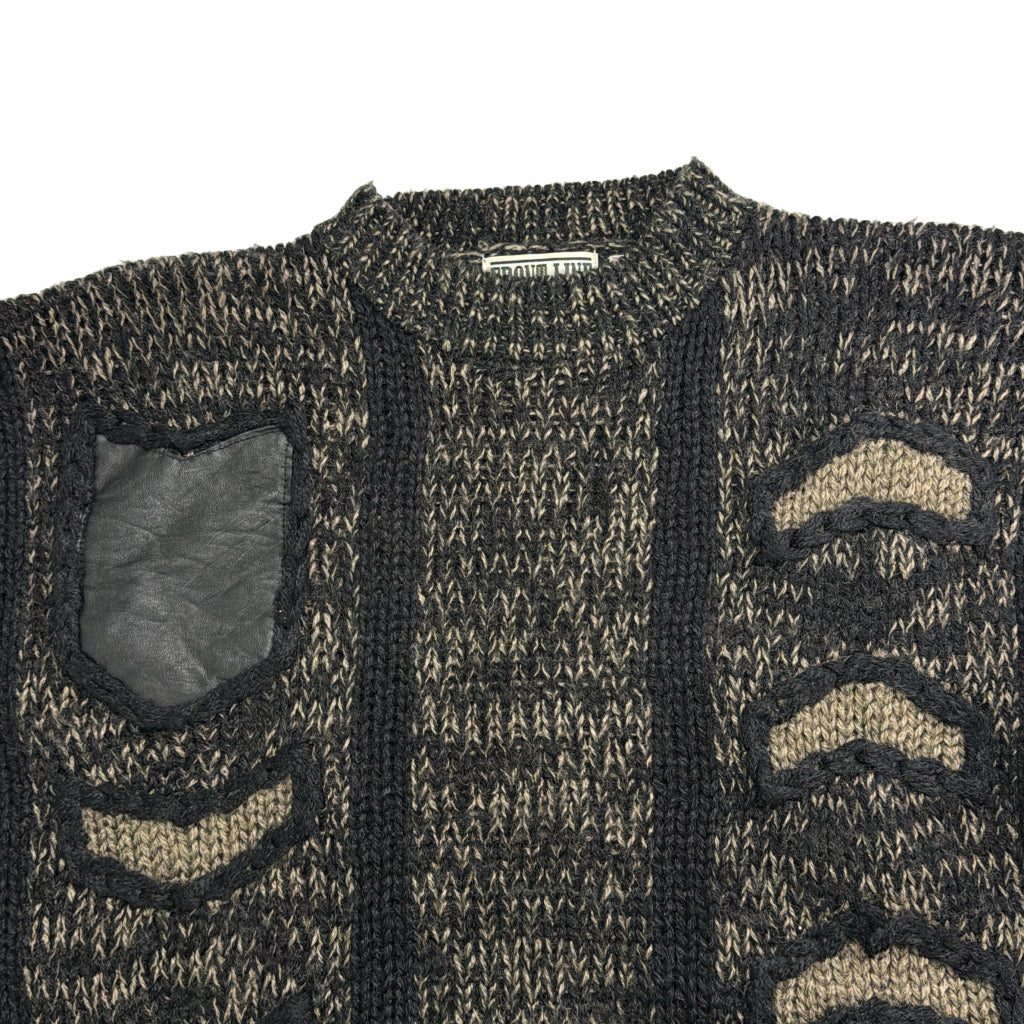 90s Frost line Crewneck Sweater