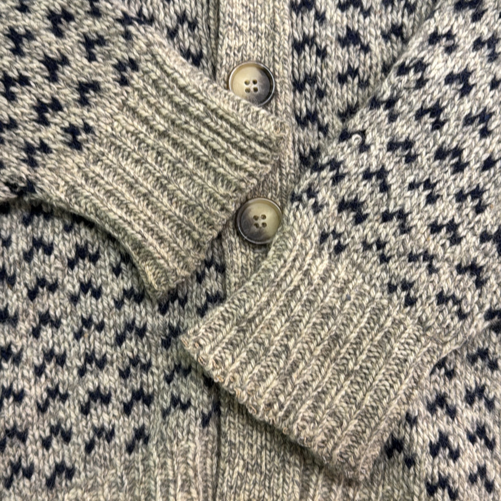 90s ENVIRONMENTAL CLOTHING CO. Patterned Cardigan