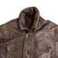 80s American Eagle Leather Jacket