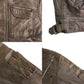 80s American Eagle Leather Jacket