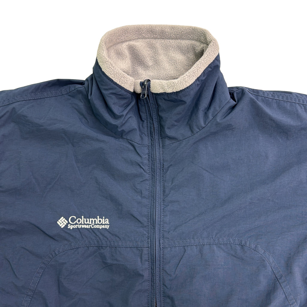 00s Columbia Warm Up Nylon Jacket