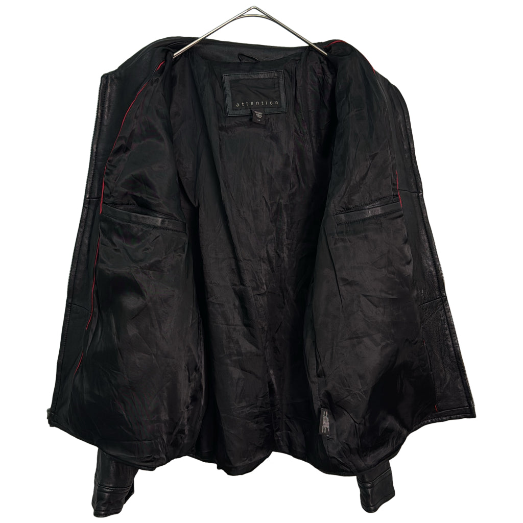 Attention Leather Jacket