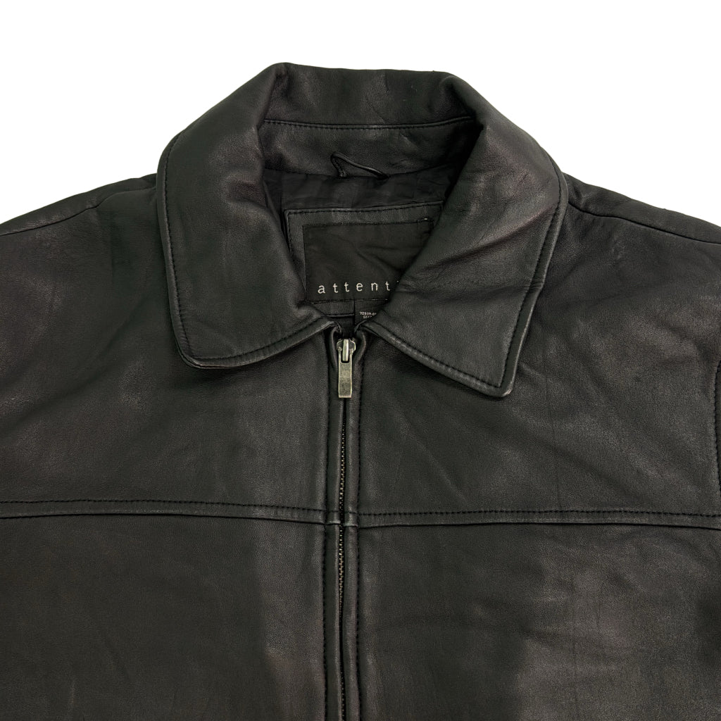 Attention Leather Jacket