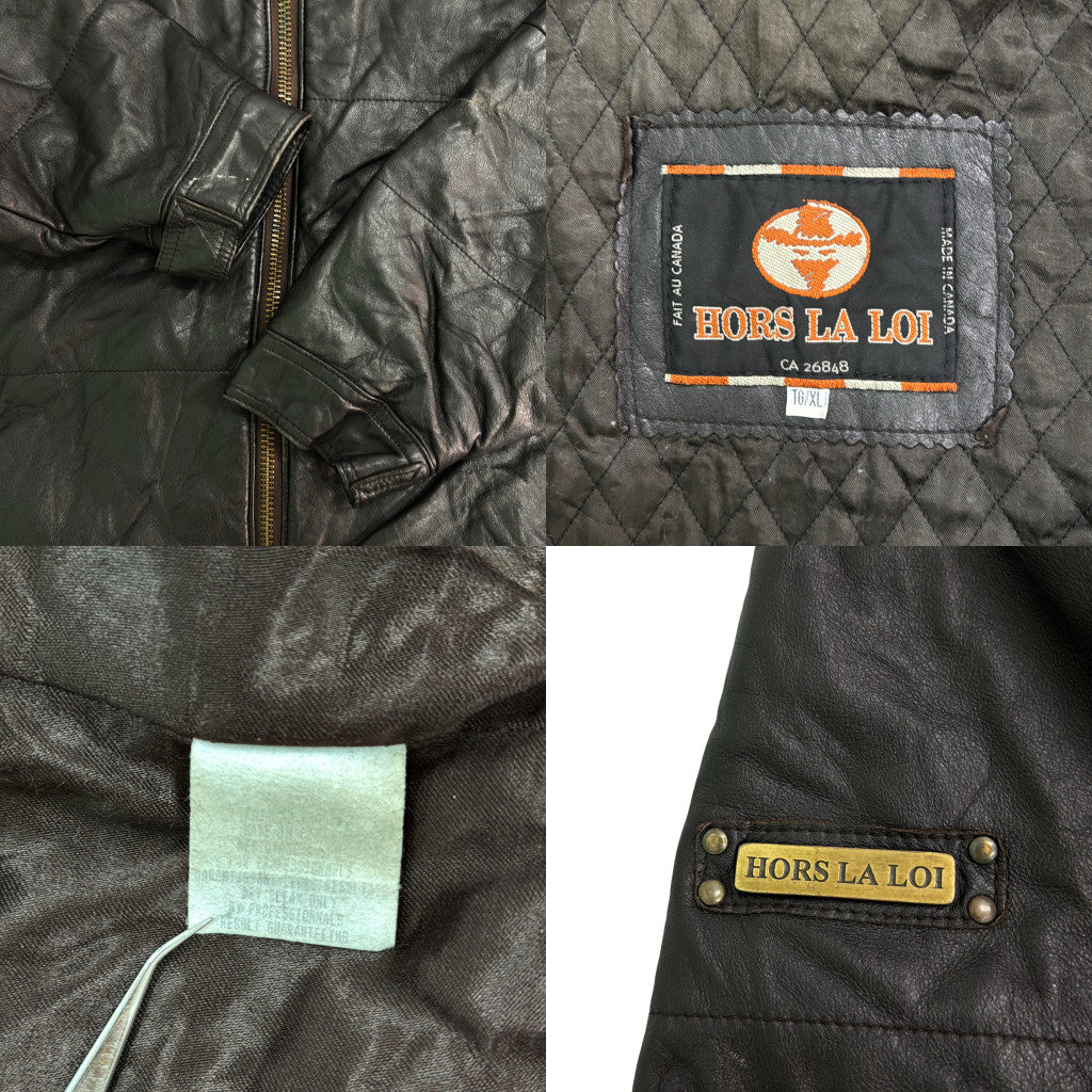 HORS LA LOI Leather Jacket