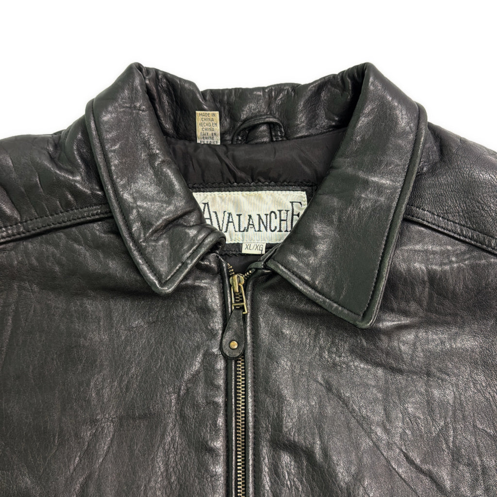 AVALANCHE アヴァランチ Leather Jacket