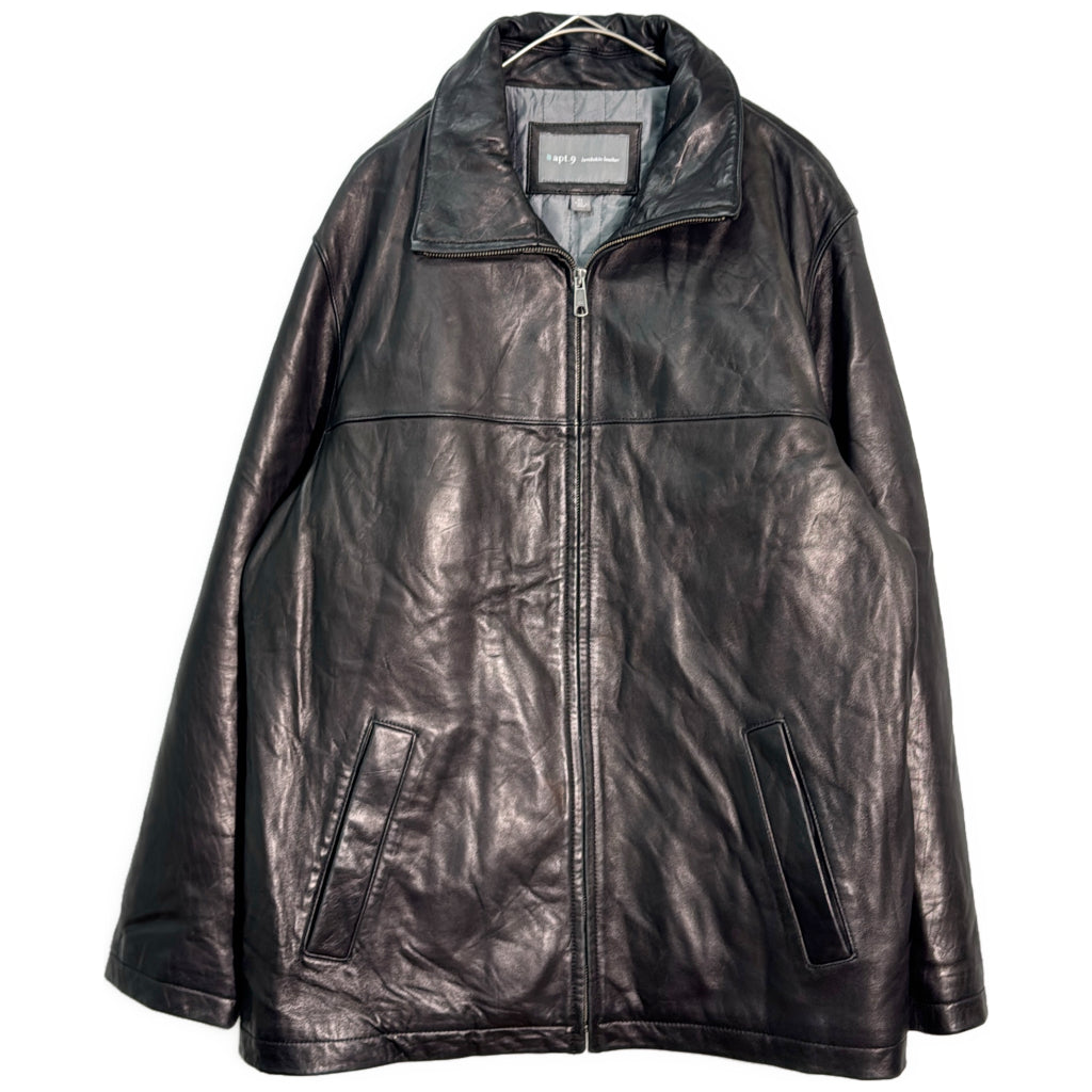 APT.9 Ram Skin Leather Jacket