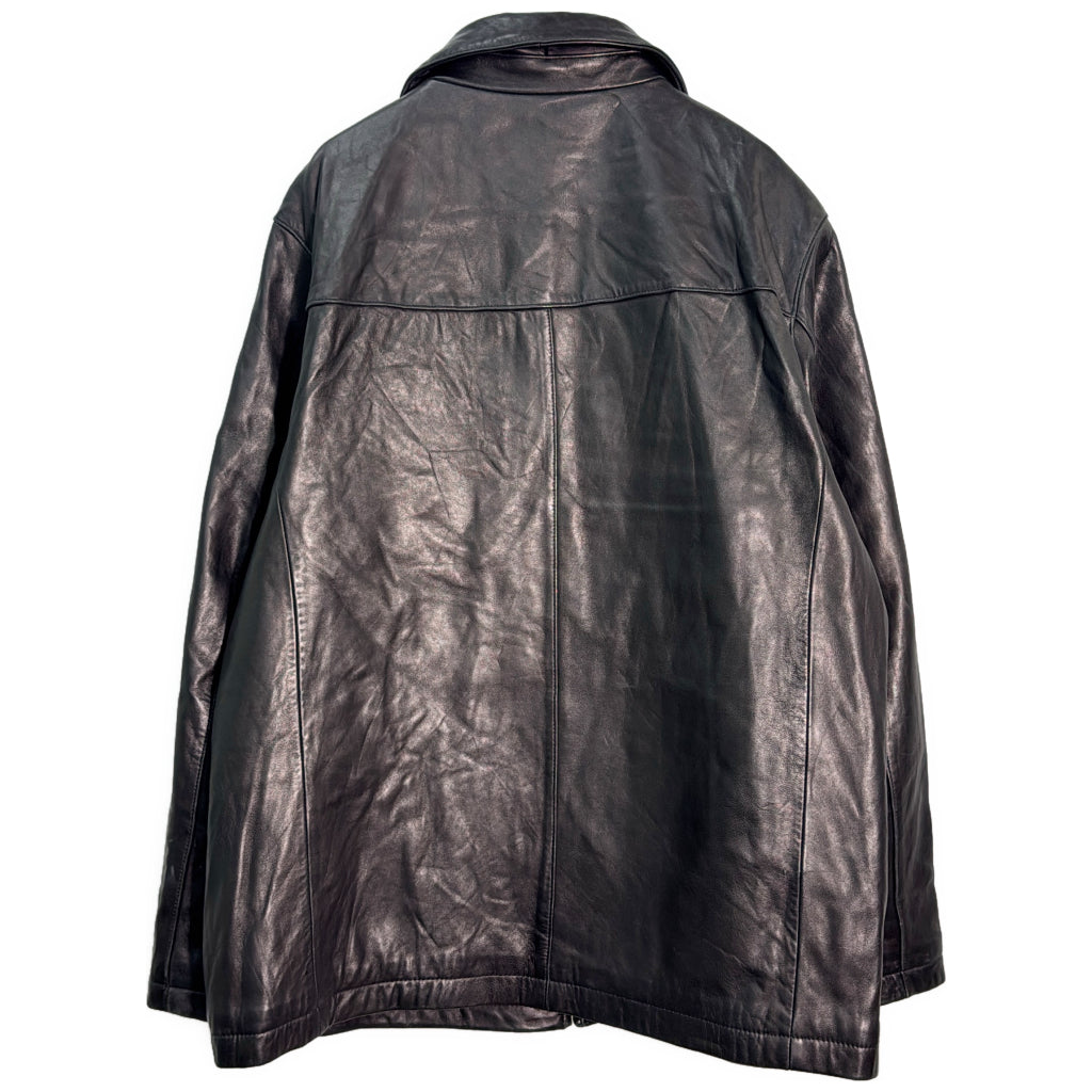 APT.9 Ram Skin Leather Jacket