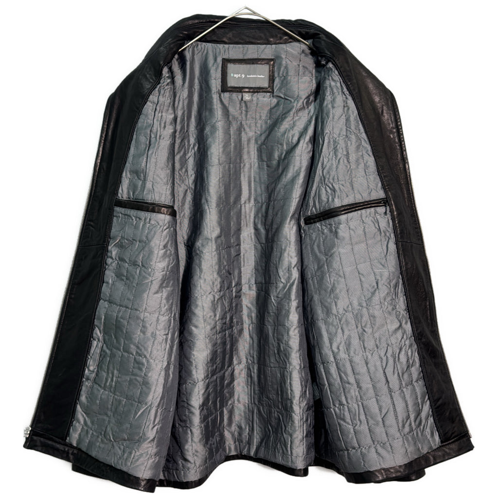 APT.9 Ram Skin Leather Jacket