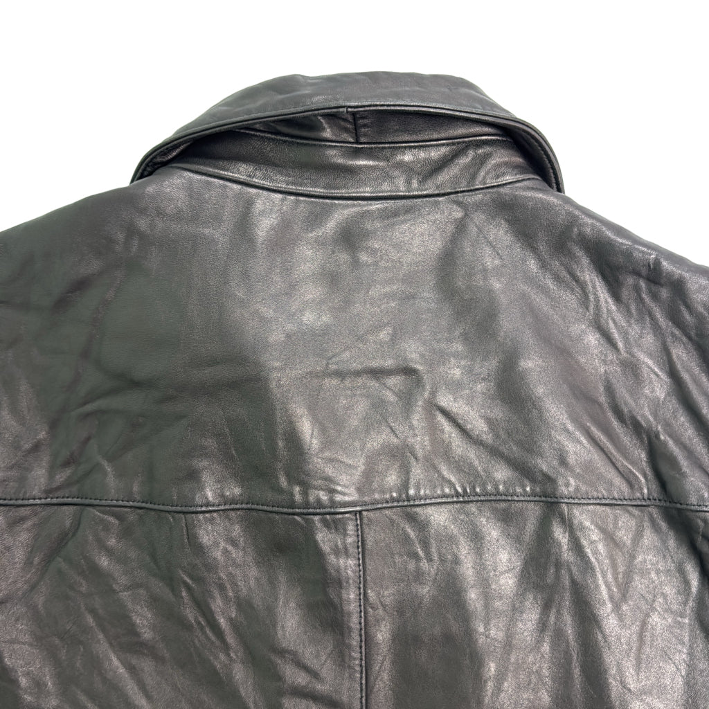 APT.9 Ram Skin Leather Jacket