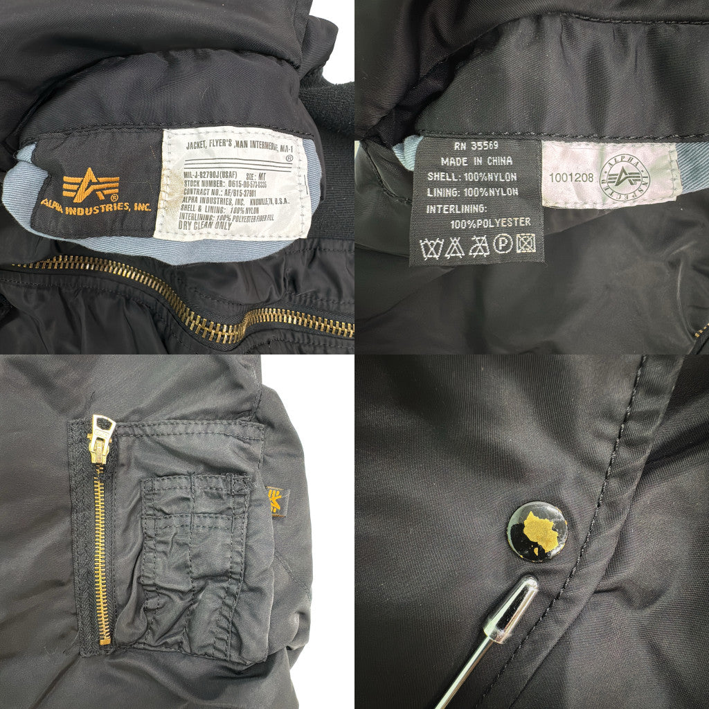 ALPHA INDUSTRIES MA-1 Flight Jacket Military Jacket