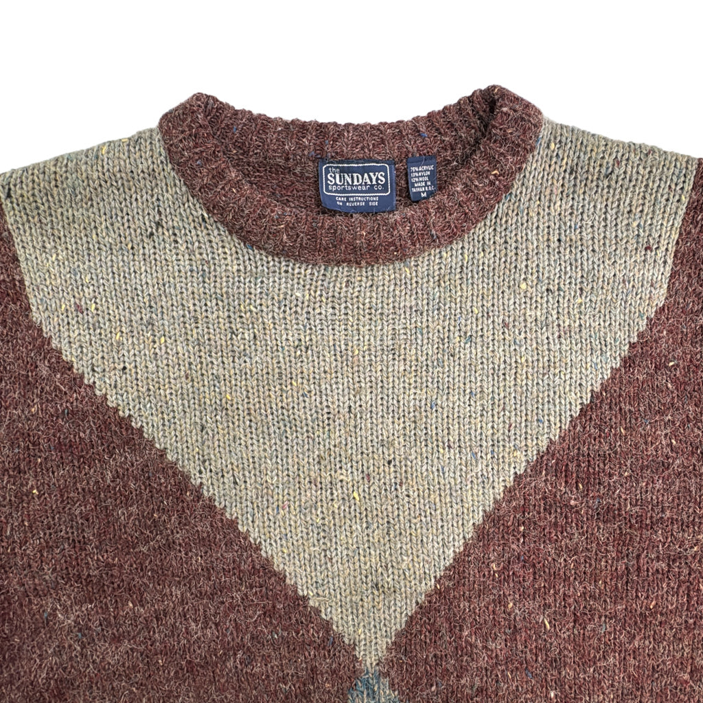 90s the SUNDAYS sportswear CO. Crewneck Sweater