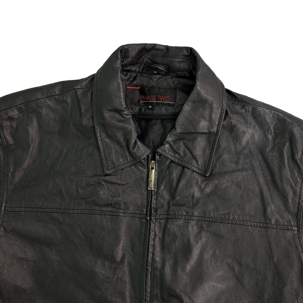 PHASE TWO Leather Jacket