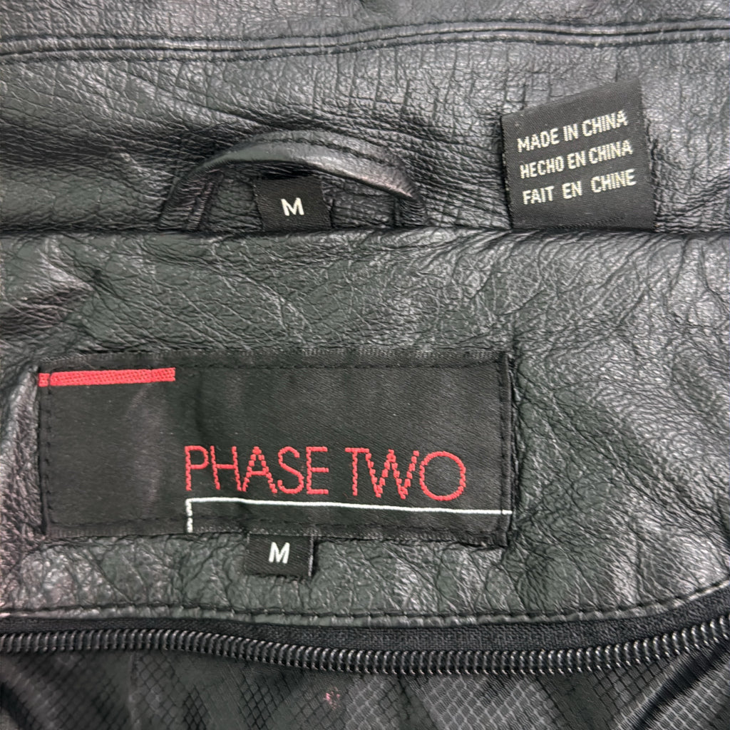 PHASE TWO Leather Jacket