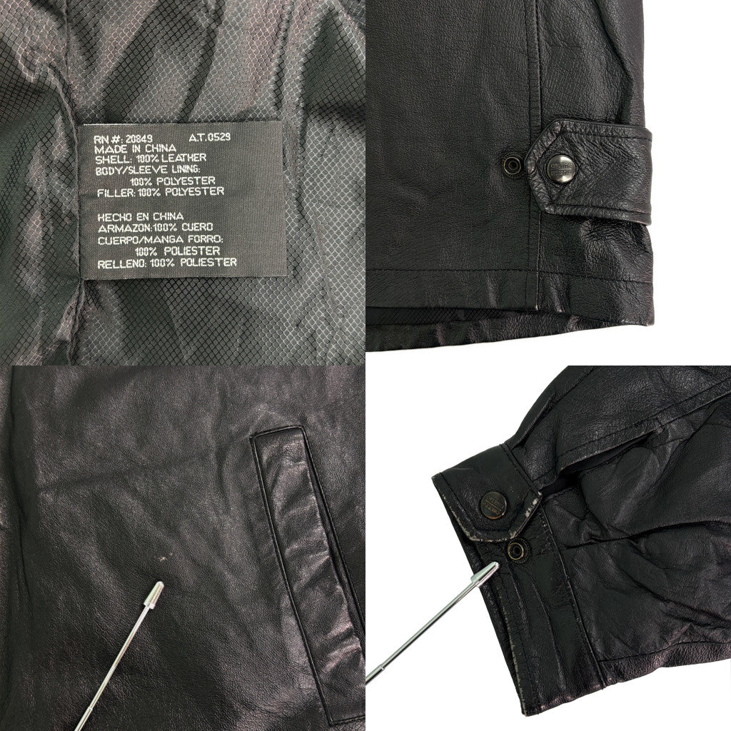 PHASE TWO Leather Jacket