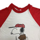 80s "SNOOPY" Raglan T-Shirt