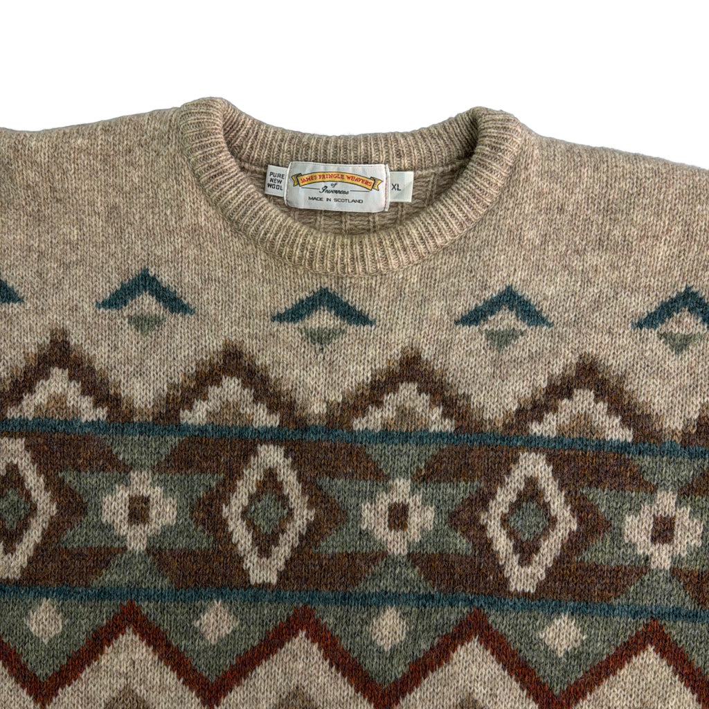 JAMES PRINGLE WEAVERS Nordic Sweater
