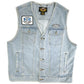 90s HARLEY DAVIDSON Denim Vest