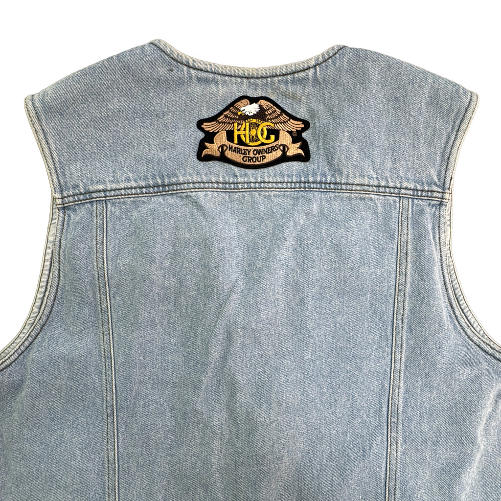 90s HARLEY DAVIDSON Denim Vest