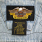 90s HARLEY DAVIDSON Denim Vest