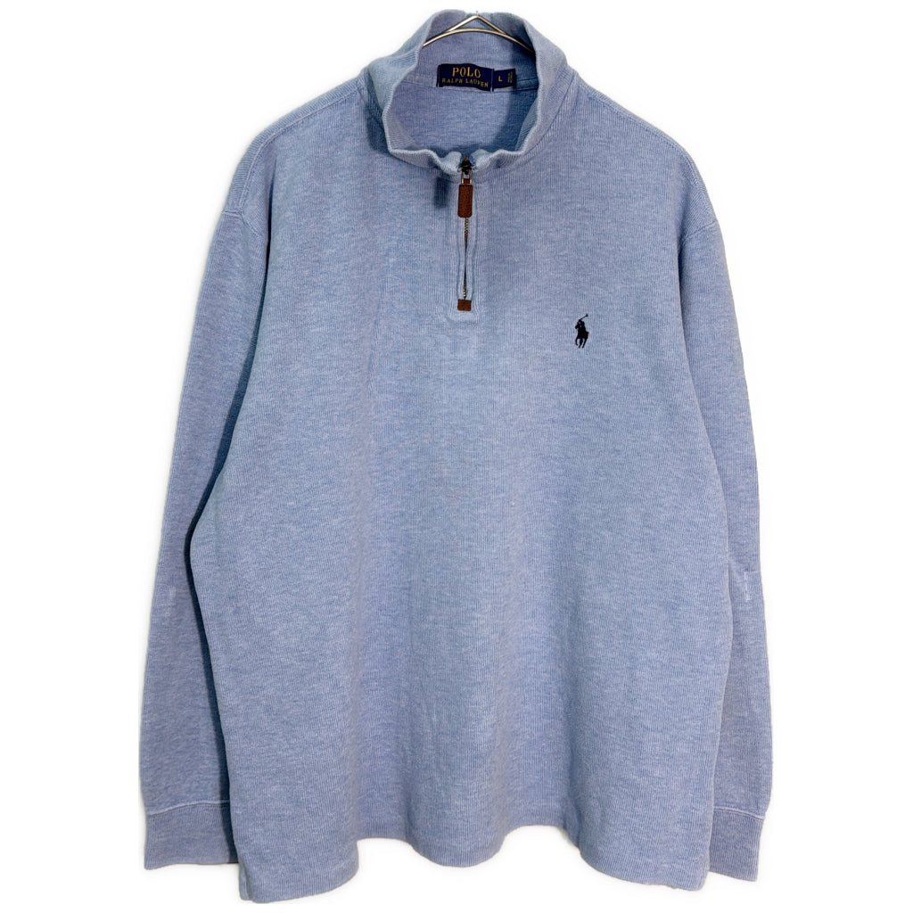 Polo by Ralph Lauren Half Zip Cotton Sweater Half Zip Sweater