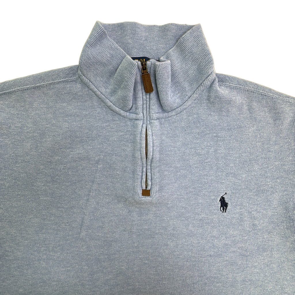 Polo by Ralph Lauren Half Zip Cotton Sweater Half Zip Sweater