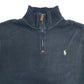 Polo by Ralph Lauren Half Zip Cotton Sweater Half Zip Sweater