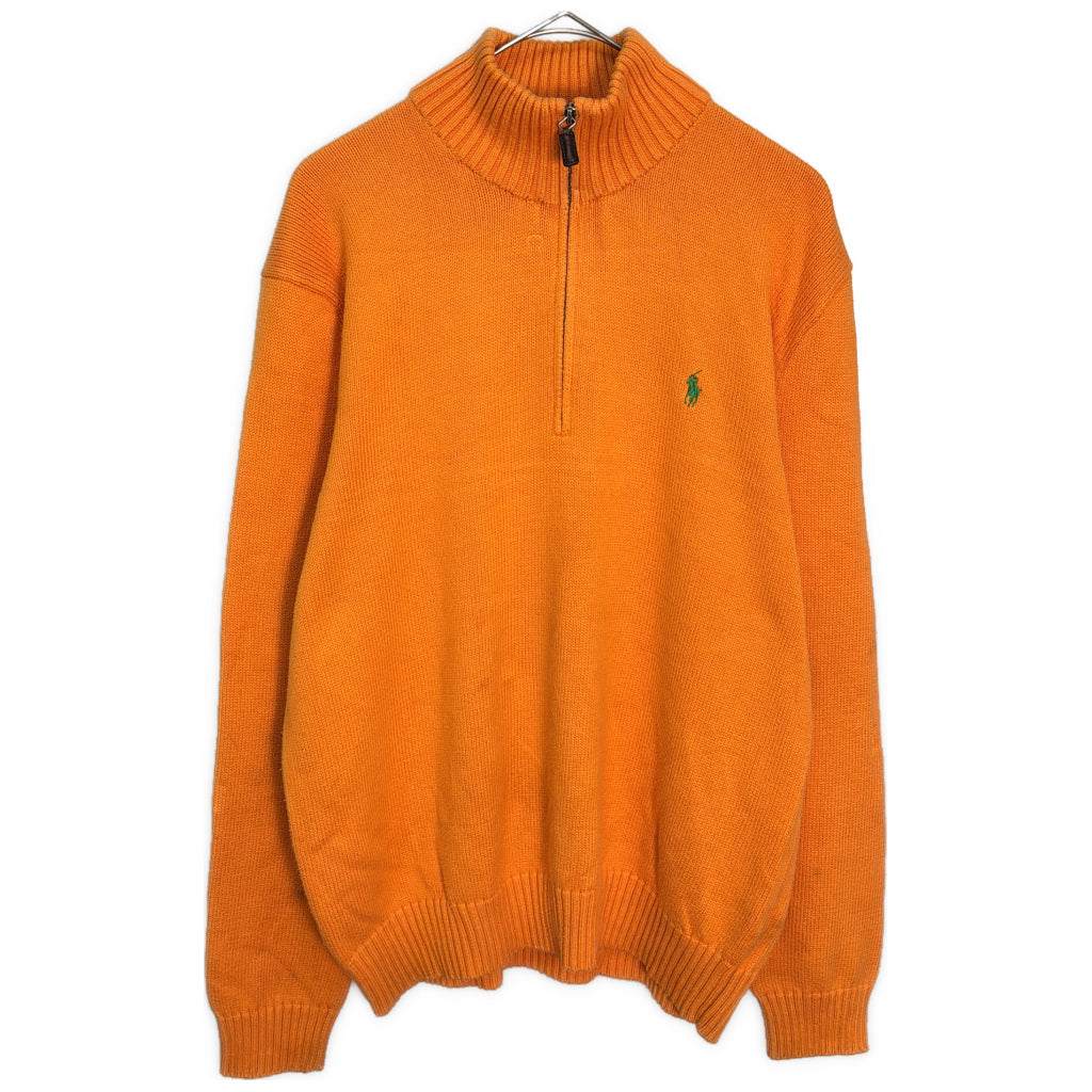 Polo by Ralph Lauren Half Zip Cotton Sweater Half Zip Sweater
