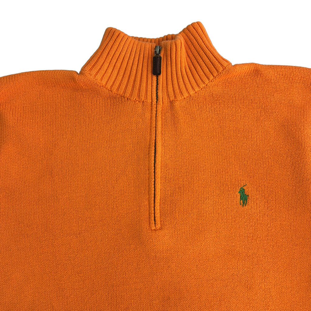 Polo by Ralph Lauren Half Zip Cotton Sweater Half Zip Sweater