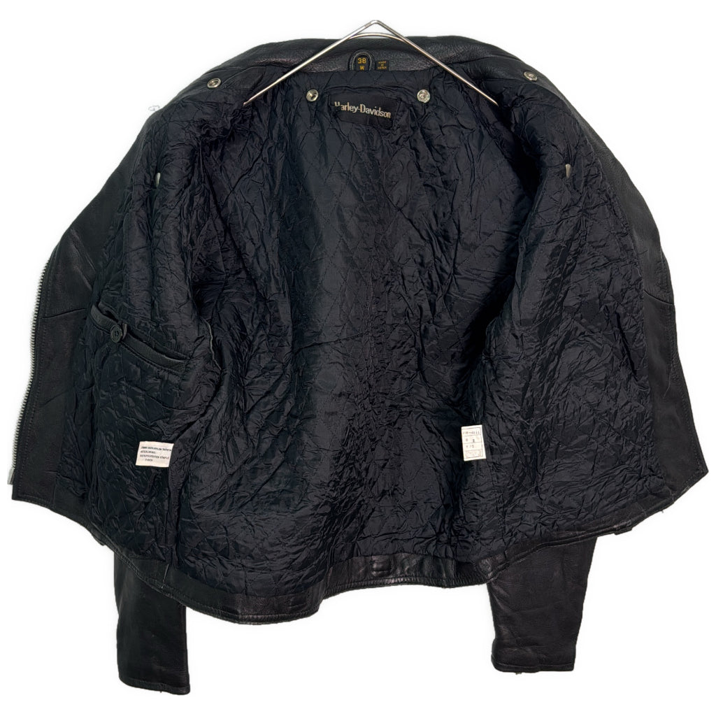 80s HARLEY DAVIDSON Double Riders Leather Jacket