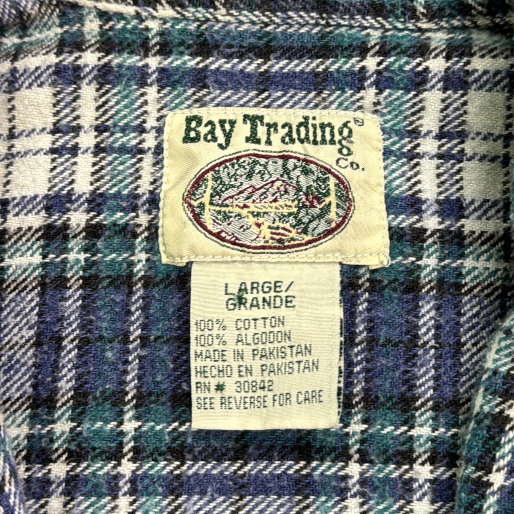 90s Bay Trading Flannel Shirt