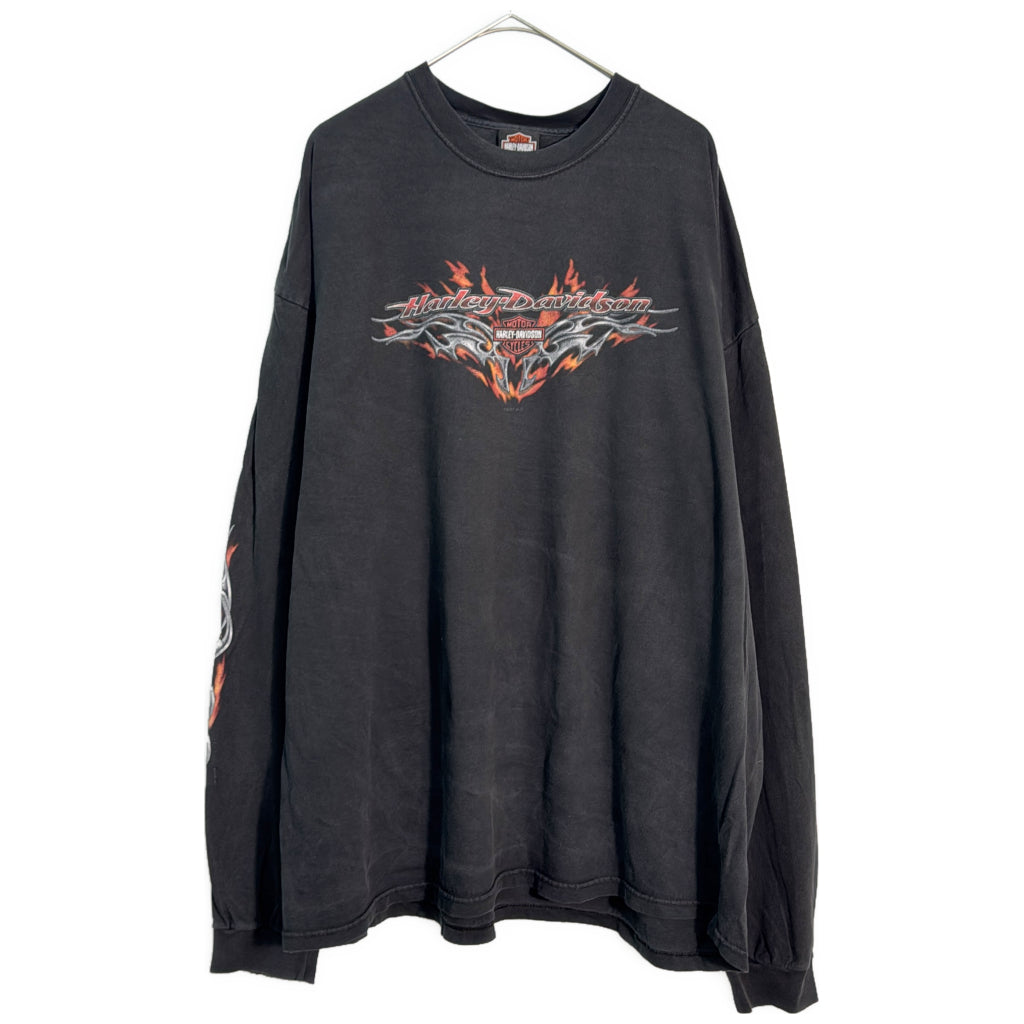 00s HARLEY DAVIDSON Motorcycle Long Sleeve T-Shirt