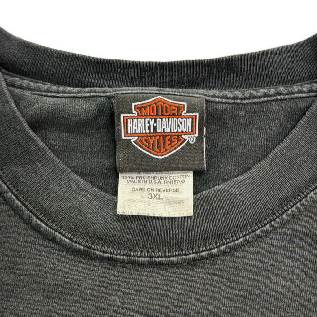 00s HARLEY DAVIDSON Motorcycle Long Sleeve T-Shirt