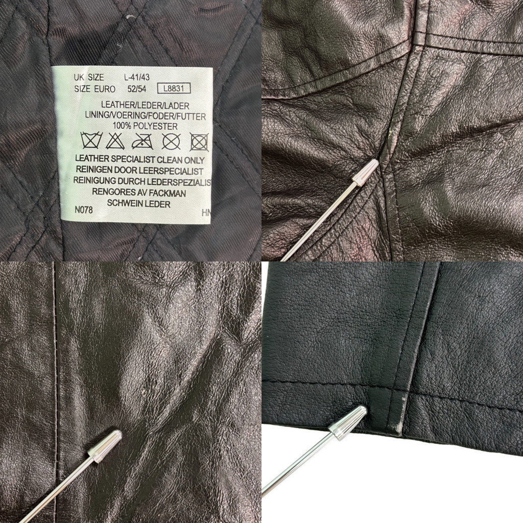 FOR MEN Leather Jacket