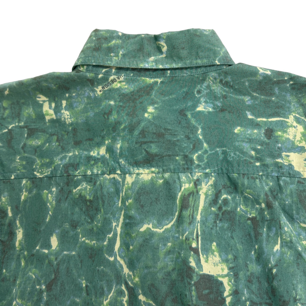 90s Aqua Design Fishing Shirt
