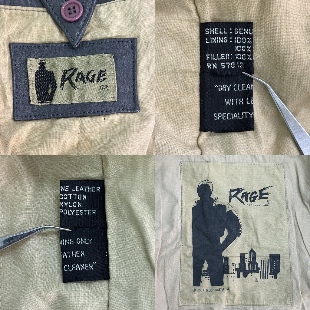 RAGE Leather Jacket