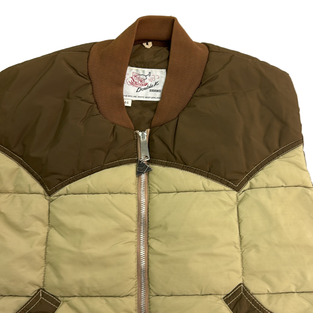 70s Double K BRAND Padded Vest