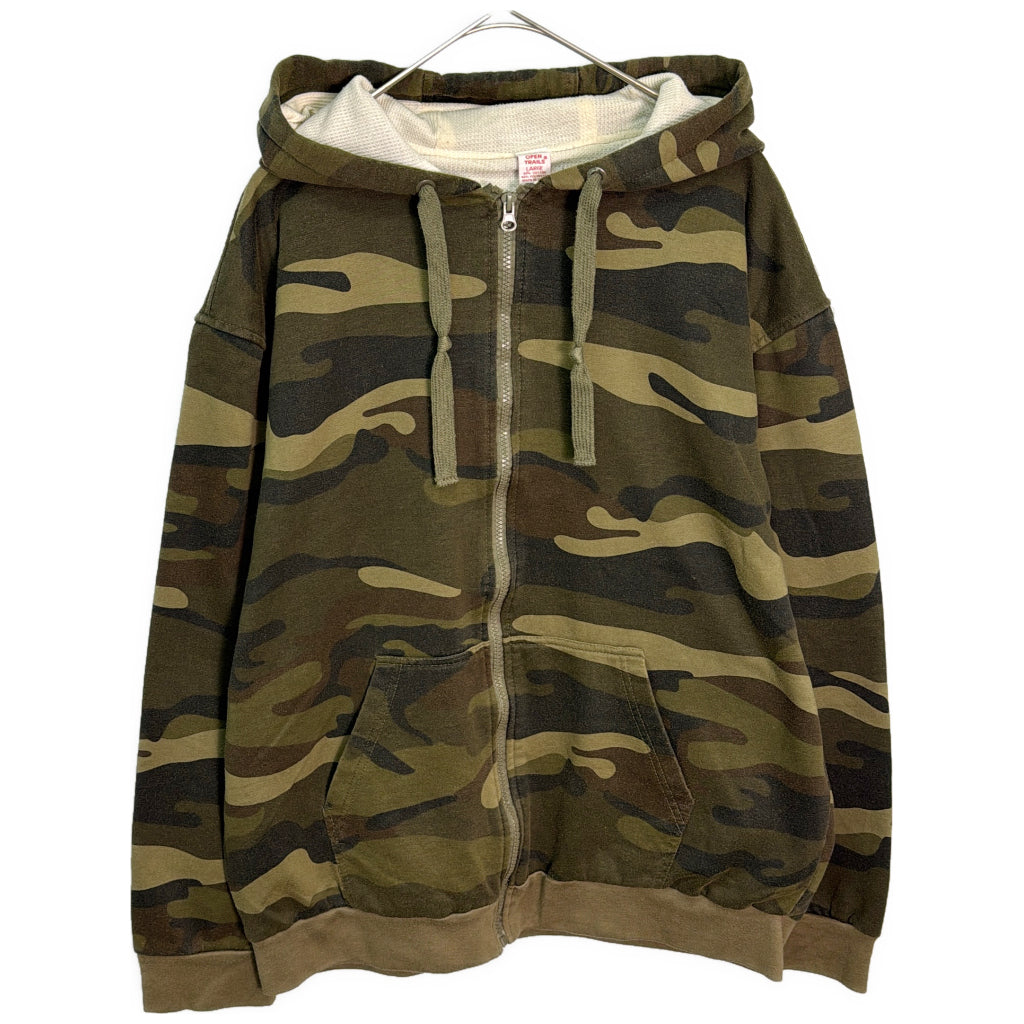 OPEN TRAILS Double Face Full Zip Hoodie