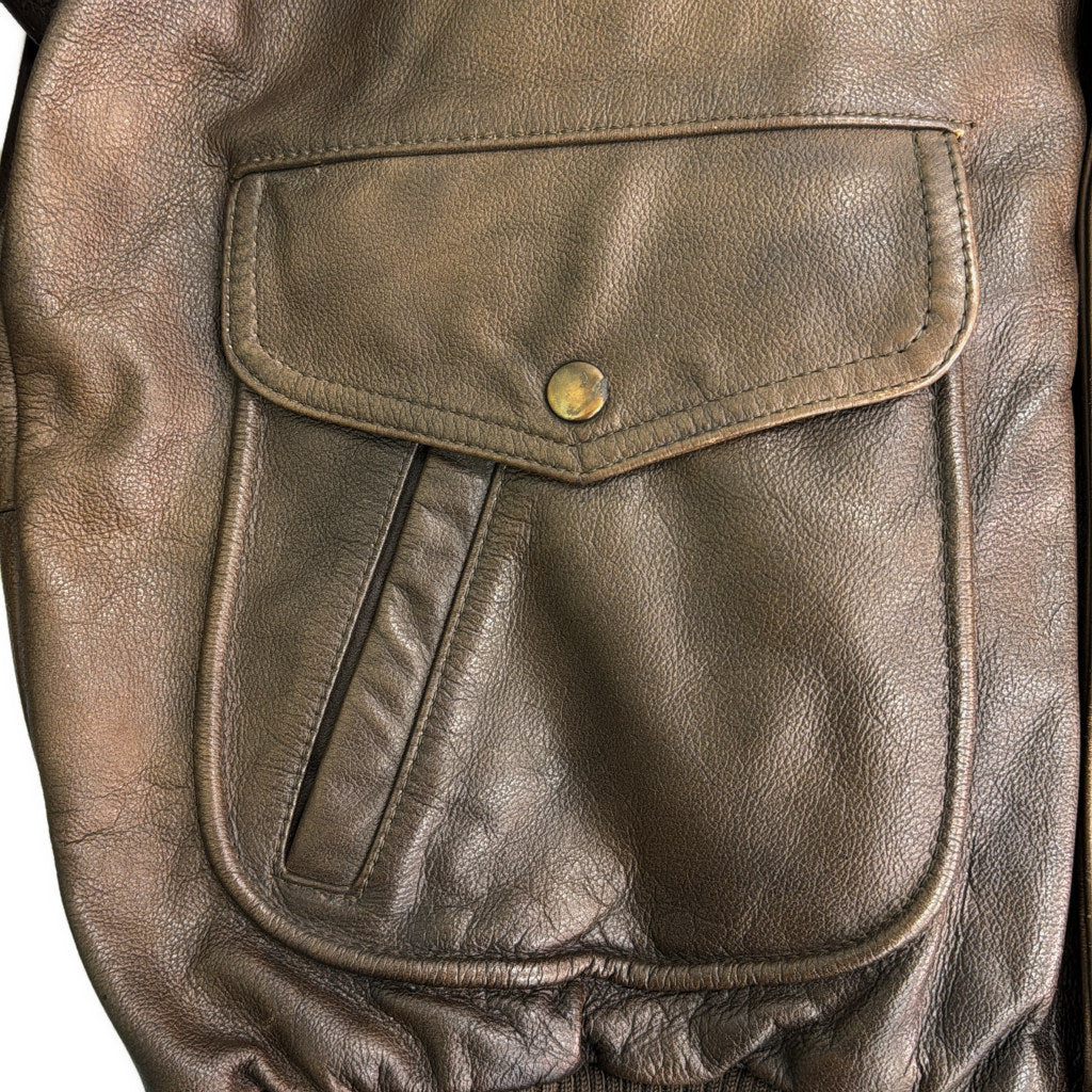 80s Berman's Leather Jacket