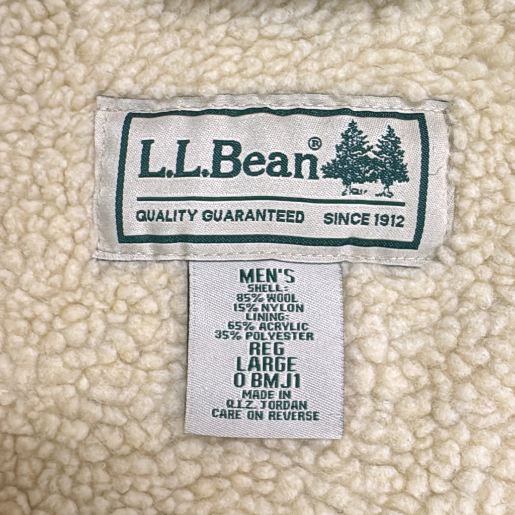 L.L.Bean Wool Boa Vest